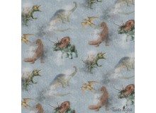 Bio Jersey Lillestoff - Modern Dino